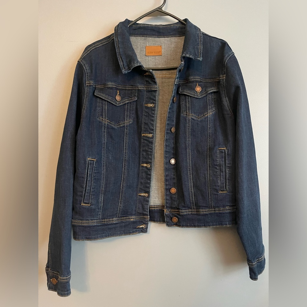 Judy Blue Dark Denim Jean Jacket